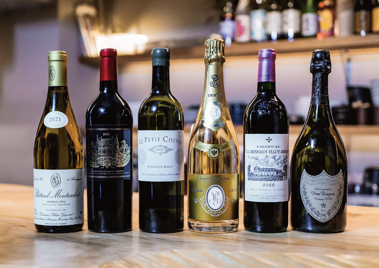 ボルドー、ブルゴーニューのワインをラインナップ